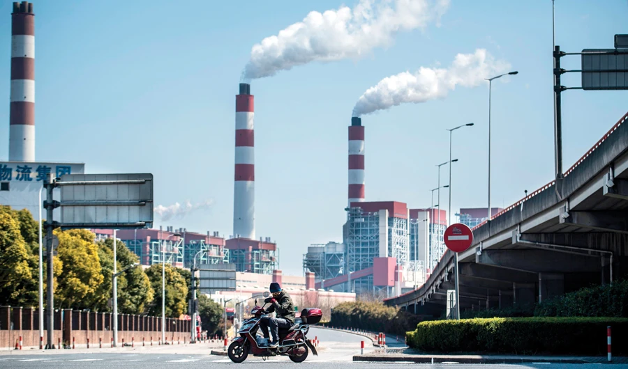 To cut pollution and greenhouse gas emissions to meet global demand, China has promised an ‘energy revolution’ aimed at reducing its reliance on coal. (AFP)