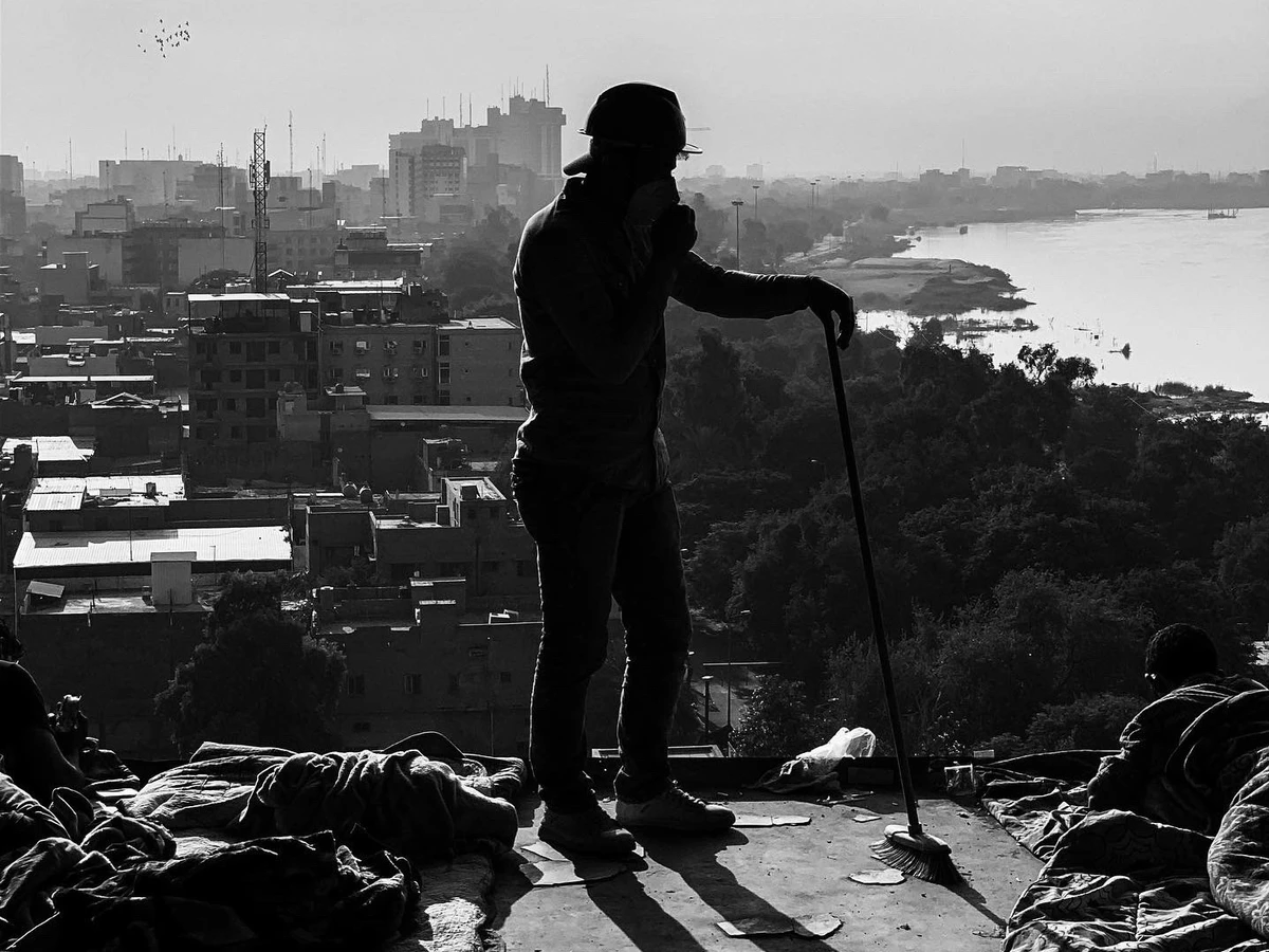 Shooting strife: Ameer Hazim captures Iraq’s uprising
