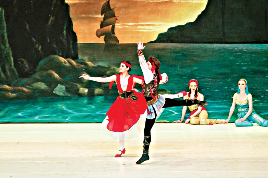 Alia Al-Neyadi, the first Emirati ballerina, discovered her passion for performing when she was three. (Supplied)