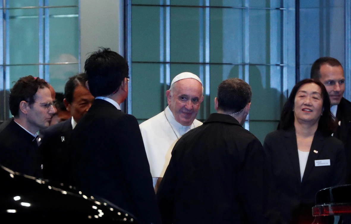 Pope Francis is fulfilling a long-cherished ambition to preach in Japan, where years ago he hoped to be a missionary. (Reuters)