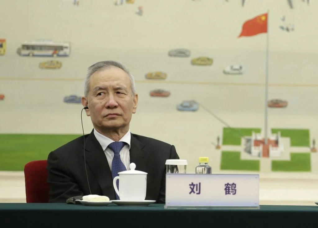 Vice Premier Liu He and other senior officials spoke with US Trade Representative Robert Lighthizer and Treasury Secretary Steven Mnuchin early Tuesday Beijing time. (File/AFP)