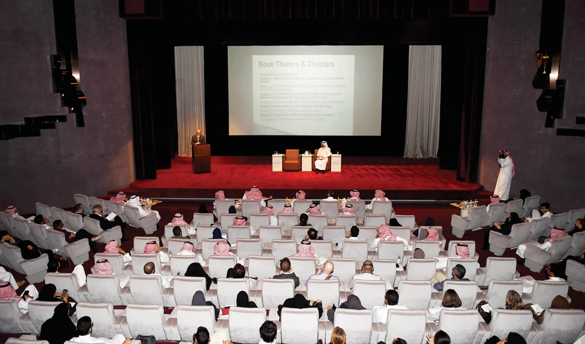 Thompson saw a high level of engagement in Saudi issues among men. (Supplied)