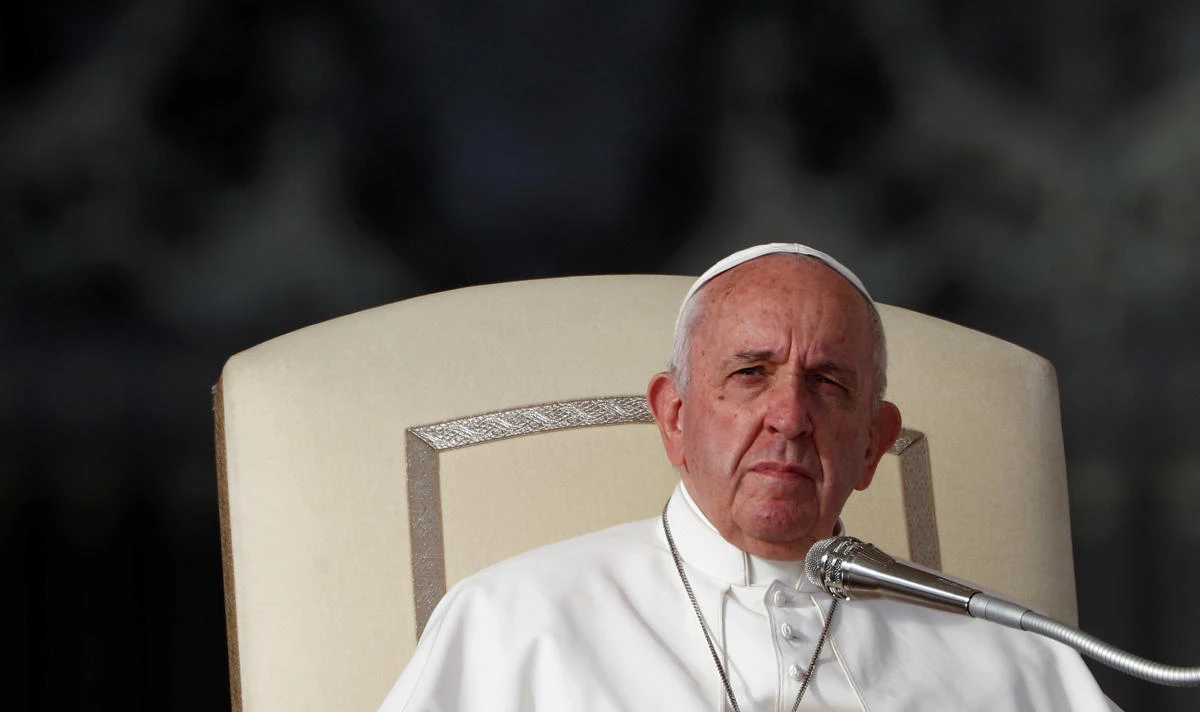 Pope Francis leads the weekly general audience at the Vatican, November 27, 2019. (Reuters)