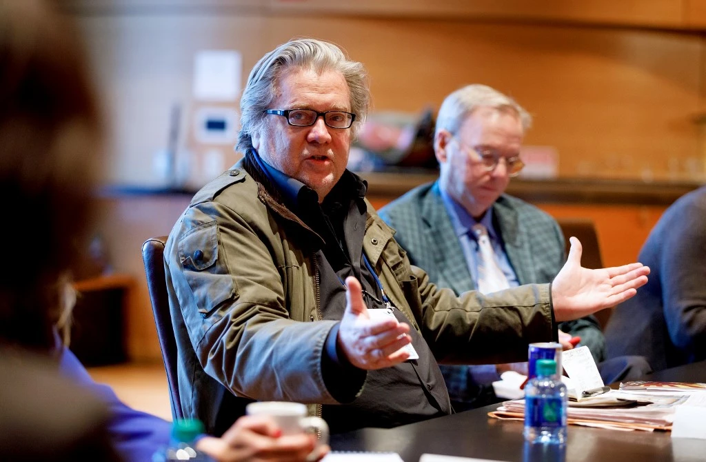 Trump's former strategist Steve Bannon says Al Arabiya 'AP of the Middle East'