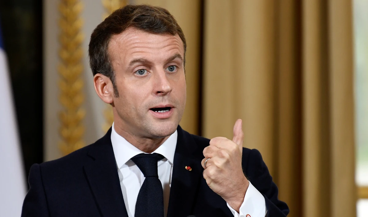 French President Emmanuel Macron warned Turkey. (Reuters)