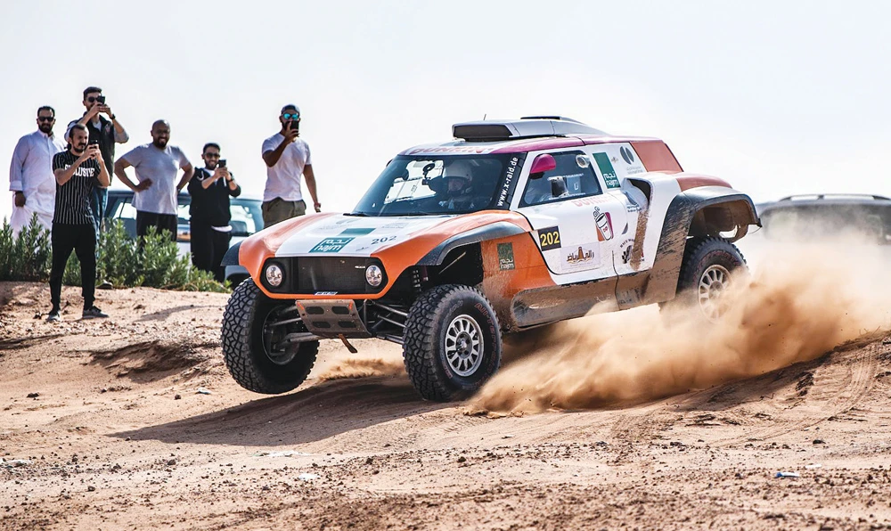 Al-Rajhi holds off  Peterhansel to extend lead in Riyadh Rally