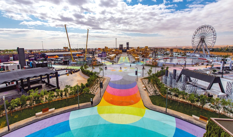 Saudi Arabia’s spectacular Diriyah Oasis entertainment hub opens to visitors