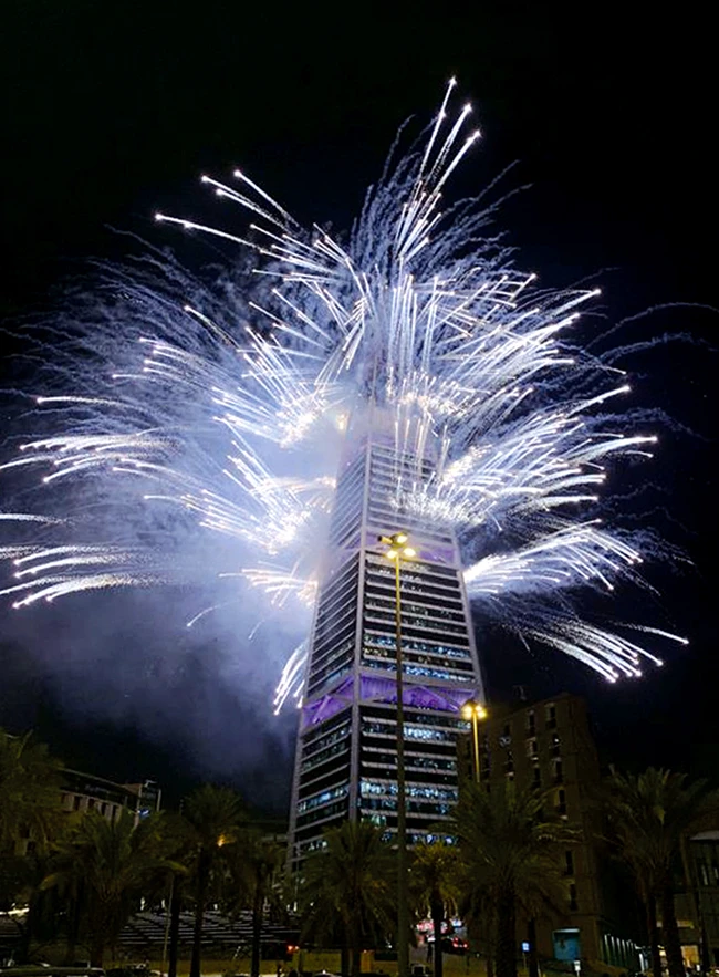 Riyadh ‘rocks’ as fireworks light up skyline