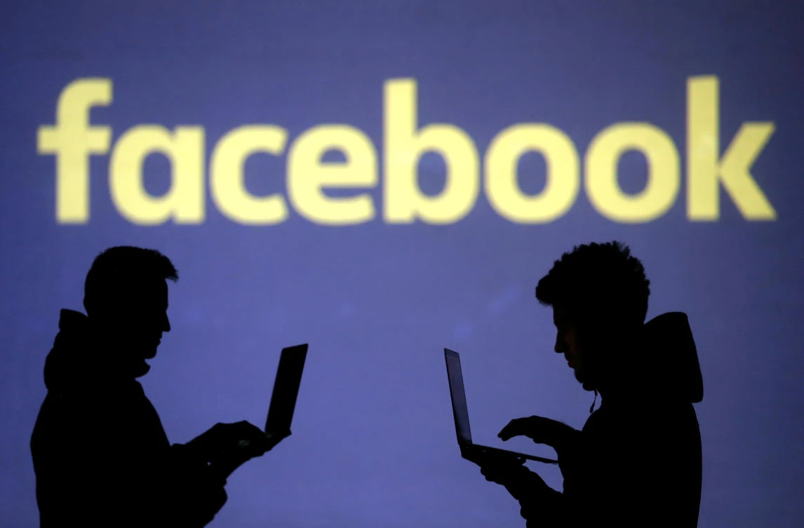 The Facebook correction notice was embedded at the bottom of the original post without any alterations to the text. (Reuters)