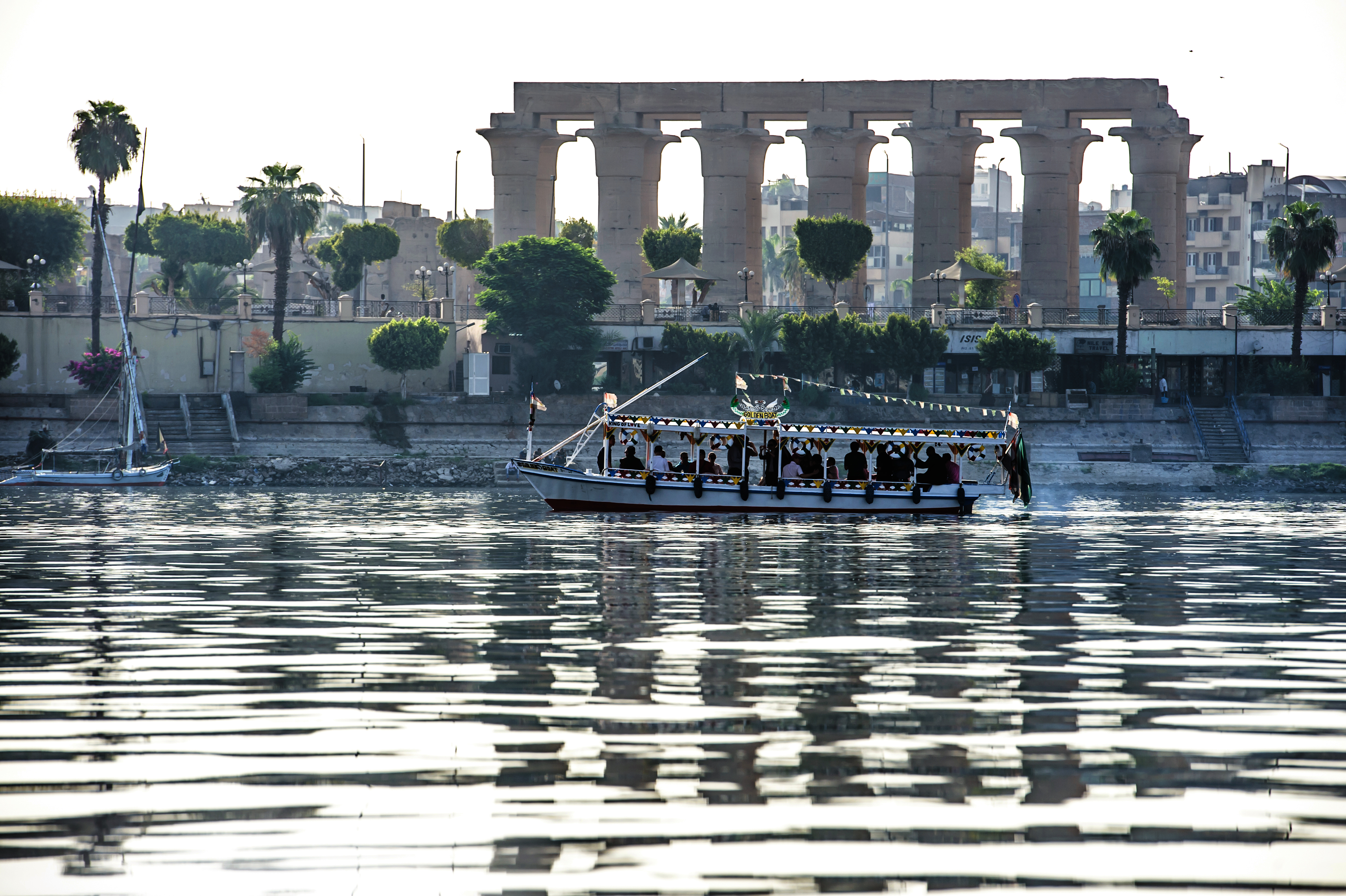 Take a boat trip along the Nile