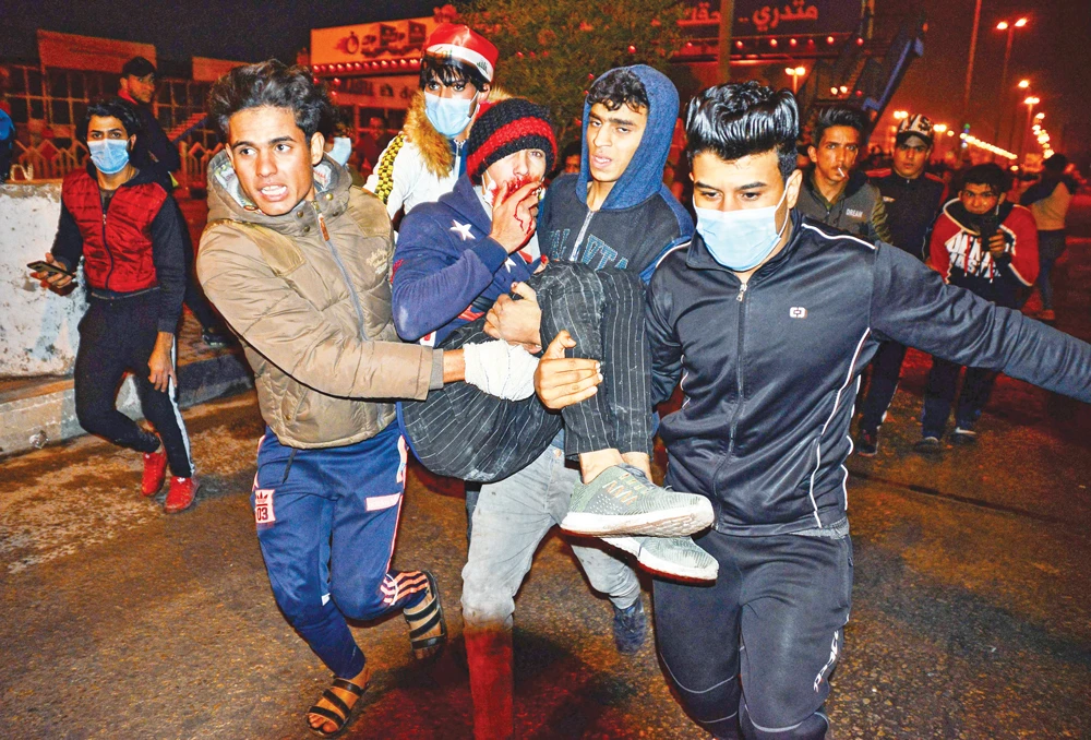 Iran on the rack: Demonstrations in Beirut over crackdown in Iraq