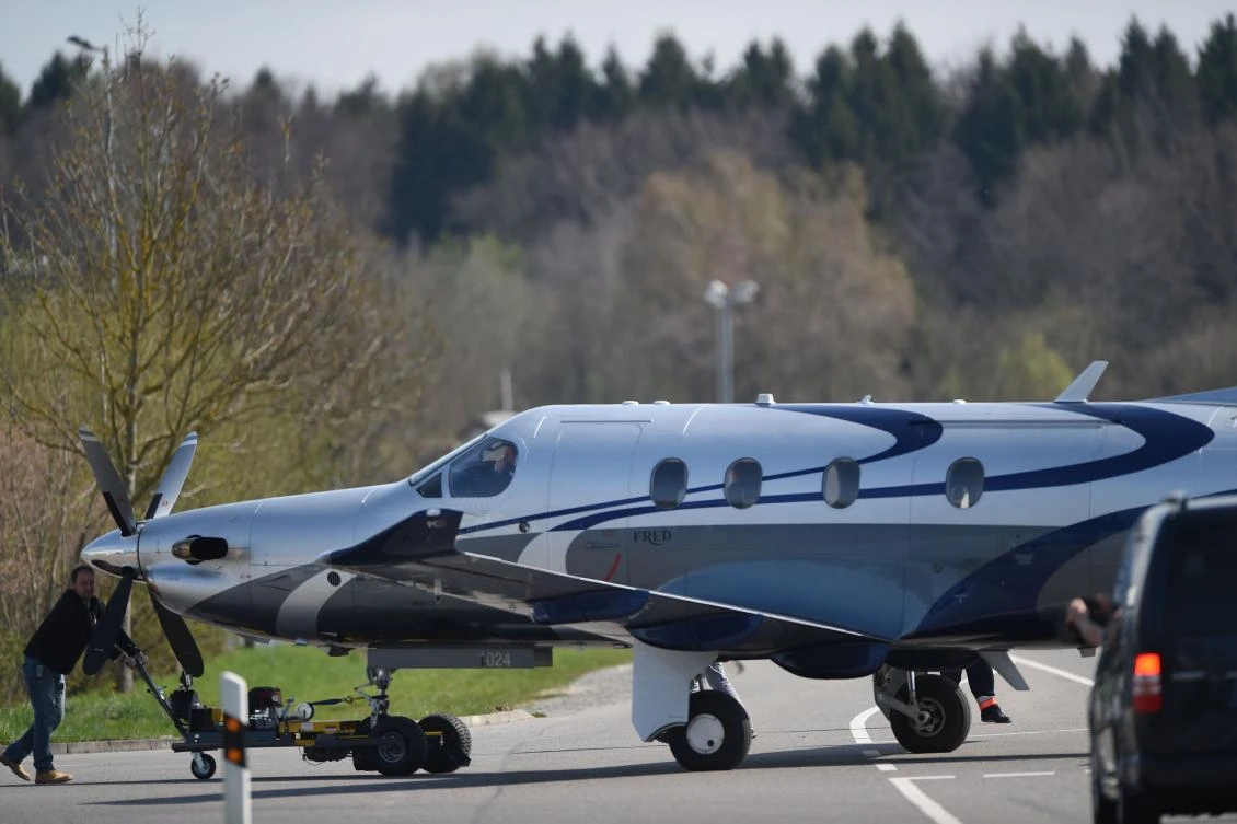A Pilatus PC-12 crashed in the US state of South Dakota killing nine people, including two children, and injuring three others on November 30, 2019. (File/AFP)