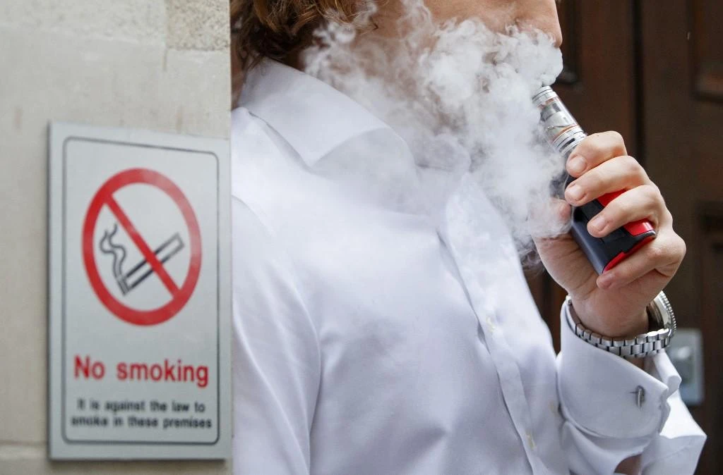 The global market for e-cigarettes was worth $15.7 billion in 2018, according to data from Euromonitor International. (AFP)