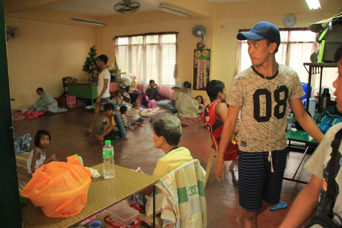 Nearly 70,000 people have already fled their homes in the Bicol region of central Philippines, which is where the typhoon is expected to make landfall. (AFP)