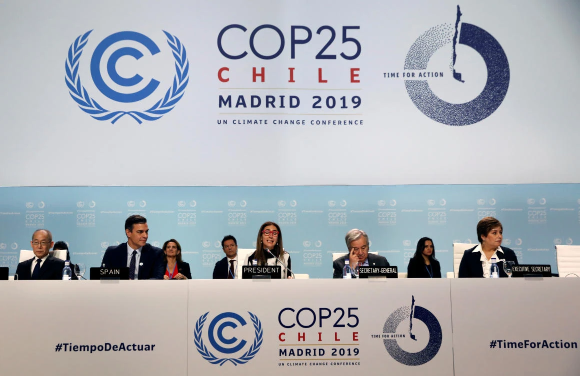 In his opening speech to delegates, Guterres cited recent scientific data showing that levels of heat-trapping gases have hit a record high. (File/Reuters)