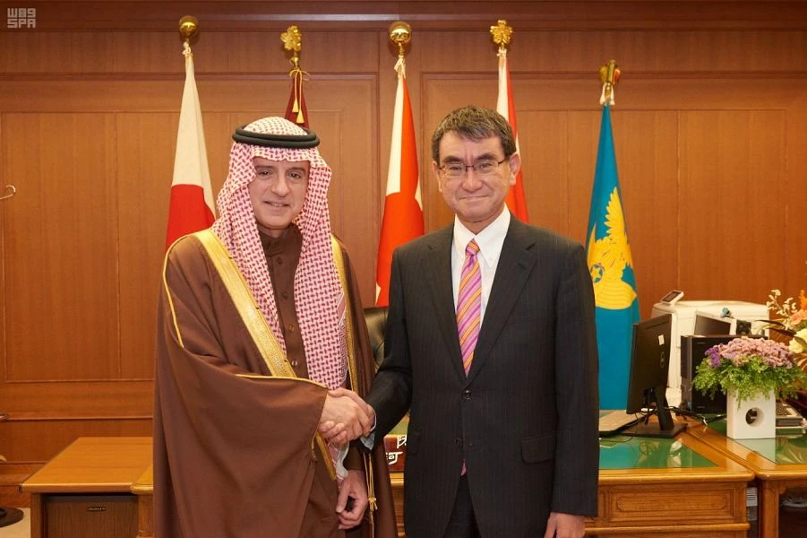 Al-Jubeir reviewed aspects of cooperation between the two countries. (SPA)