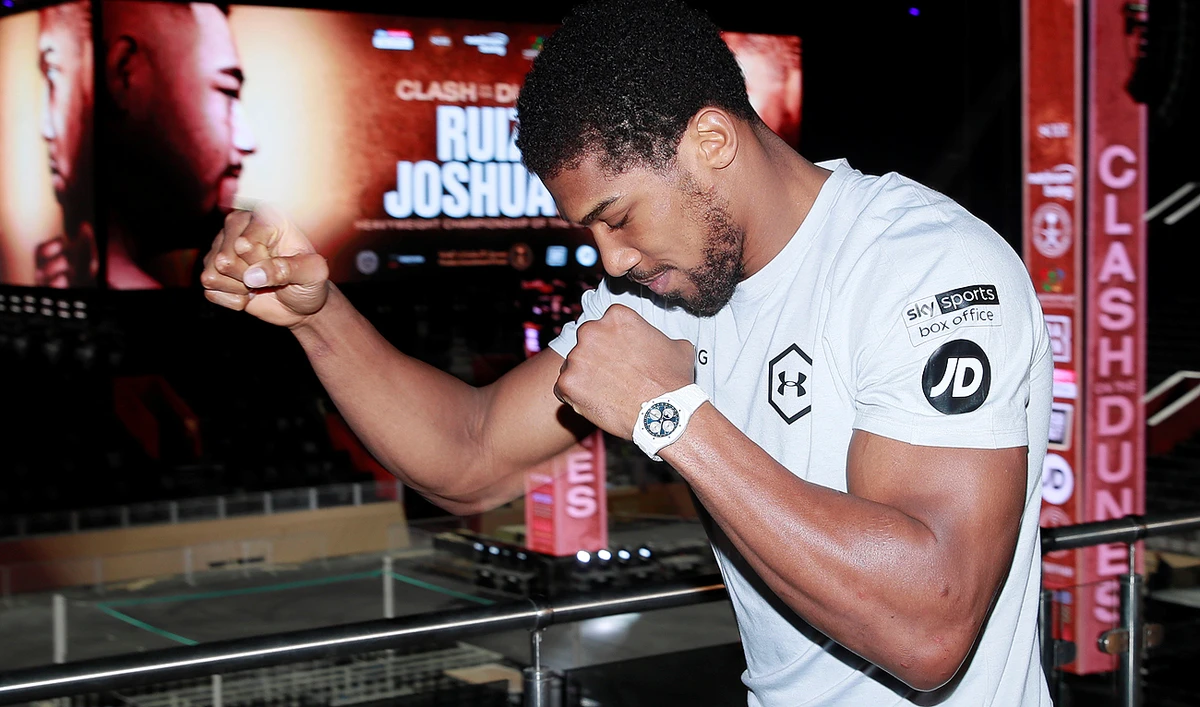 Joshua reveals he’s gone back to school ahead of Ruiz rematch