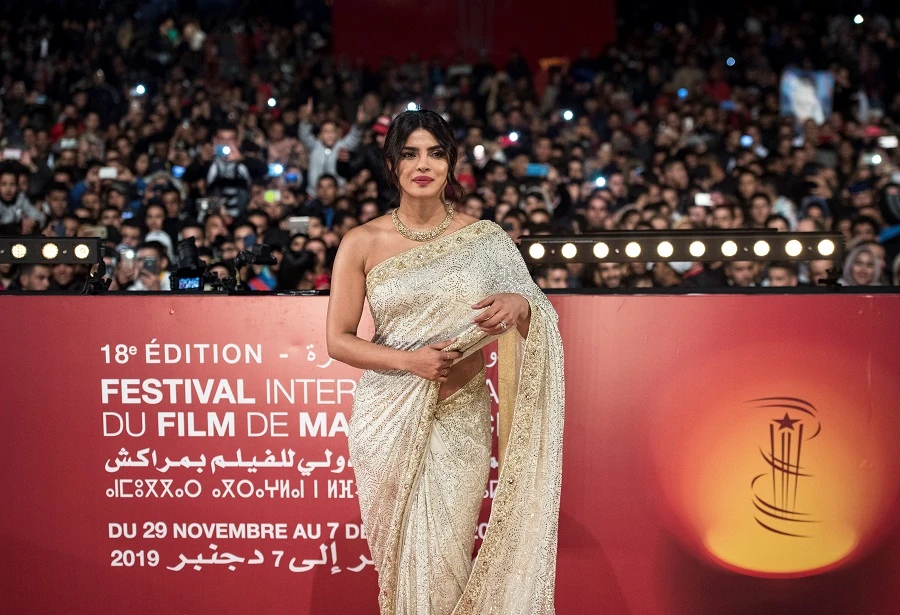 Priyanka Chopra honored at the Marrakech Film Festival