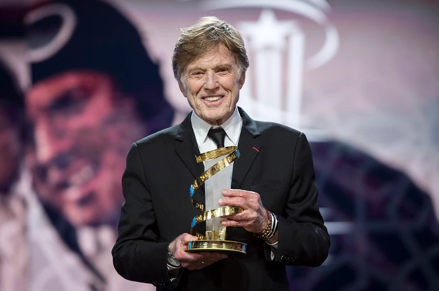 Robert Redford collects career award at Marrakech Film Festival