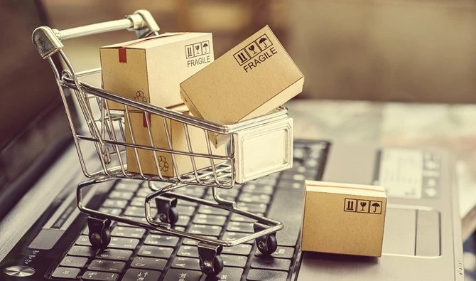 UN lists Saudi Arabia in top 10 e-commerce index. (Shutterstock)