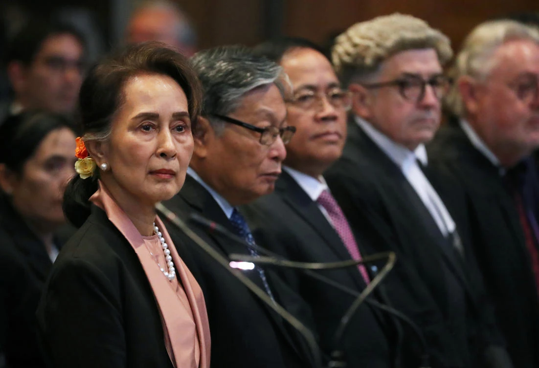 Aung Suu Kyi’s international reputation has been tarnished by her silence over the plight of the Rohingya. (Reuters)