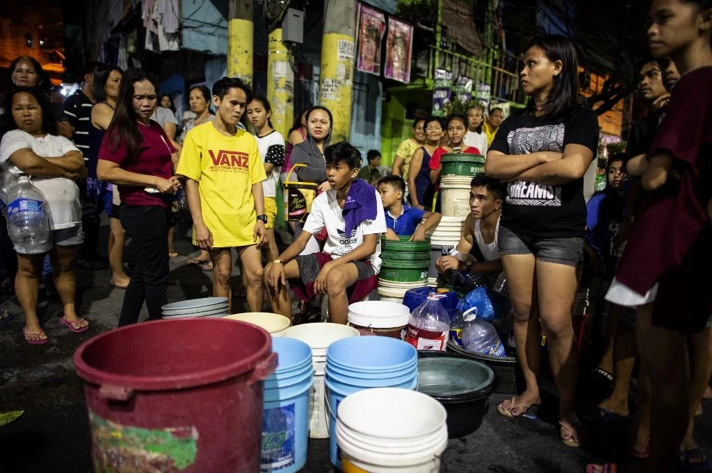 The Philippines’ two largest utilities are servicing a combined 16 million customers, many of whom were affected by the water crisis earlier this year. (AFP)