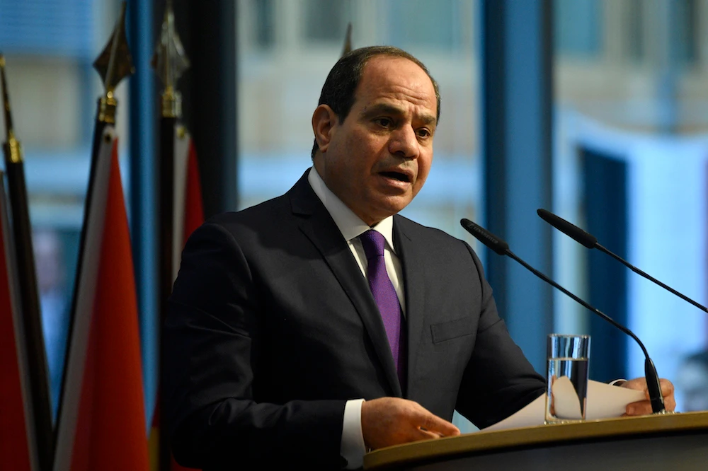 Egyptian President Abdel-Fattah El-Sisi was speaking at a two-day forum on peace in Africa in the southern city of Aswan. (File/AFP)