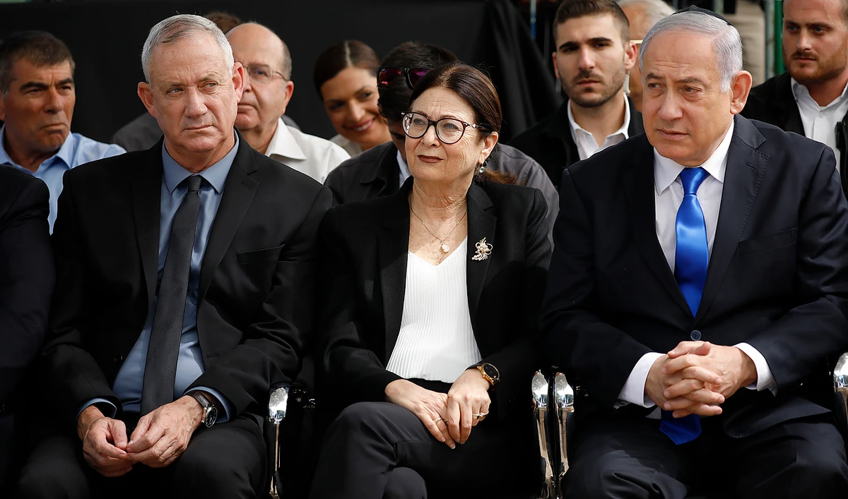 Netanyahu and Gantz had been discussing a potential unity government, but disagreed on who should lead it. (AP)