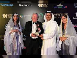Nabeel M. Al-Zarouni, regional promotions manager, Middle East and Africa, received the award on behalf of DCT — Abu Dhabi.
