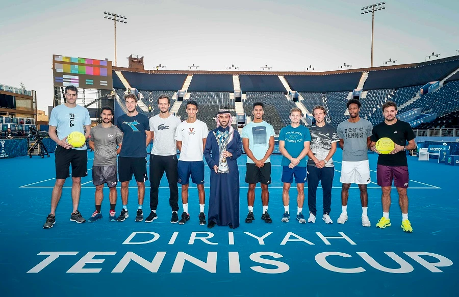 Tennis champs excited to make history at Diriyah Tennis Cup