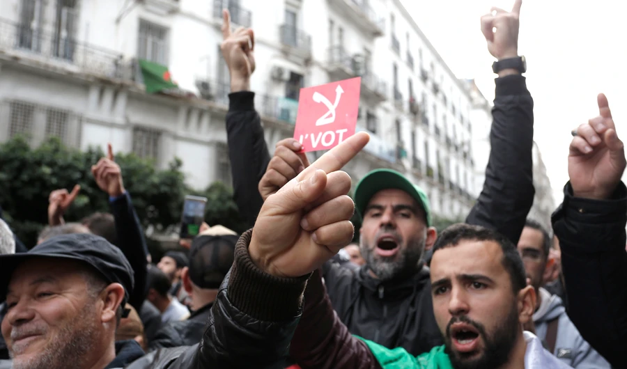 New Algerian president faces tough challenge