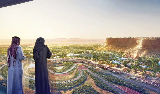 The first batch of offices is located on the lower side of the Qiddiya project. (Photo: Qiddiya)