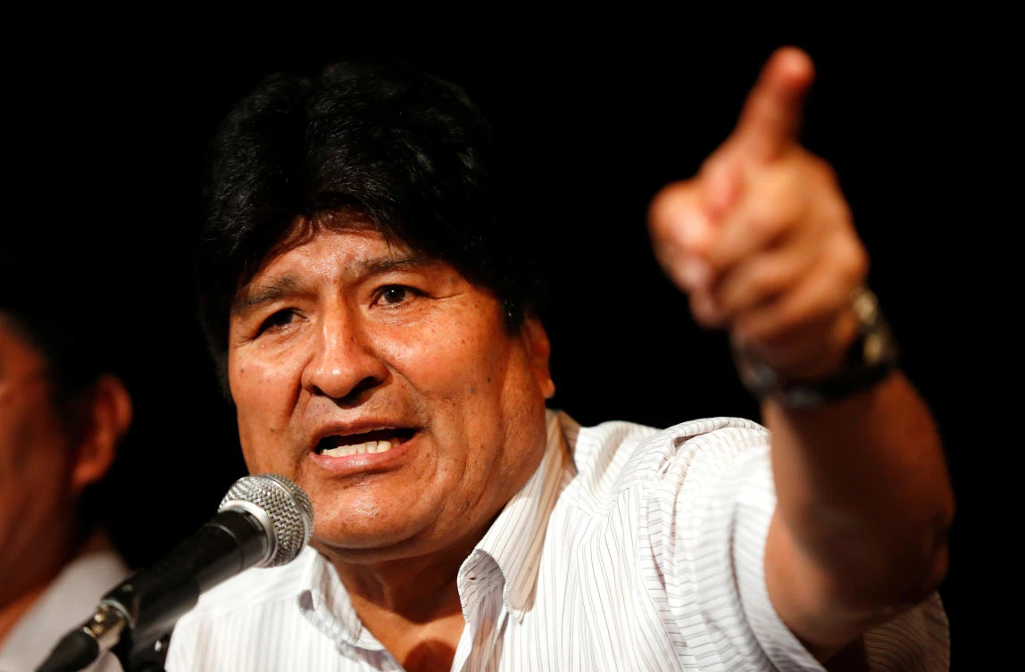 Former Bolivian leader Morales moves to Argentina