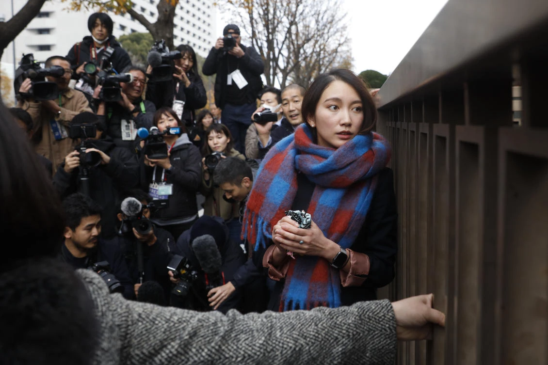 Freelance journalist Shiori Ito filed a civil suit in 2017 against former television newsman Noriyuki Yamaguchi, demanding ¥11 million in damages for her suffering. (AP)