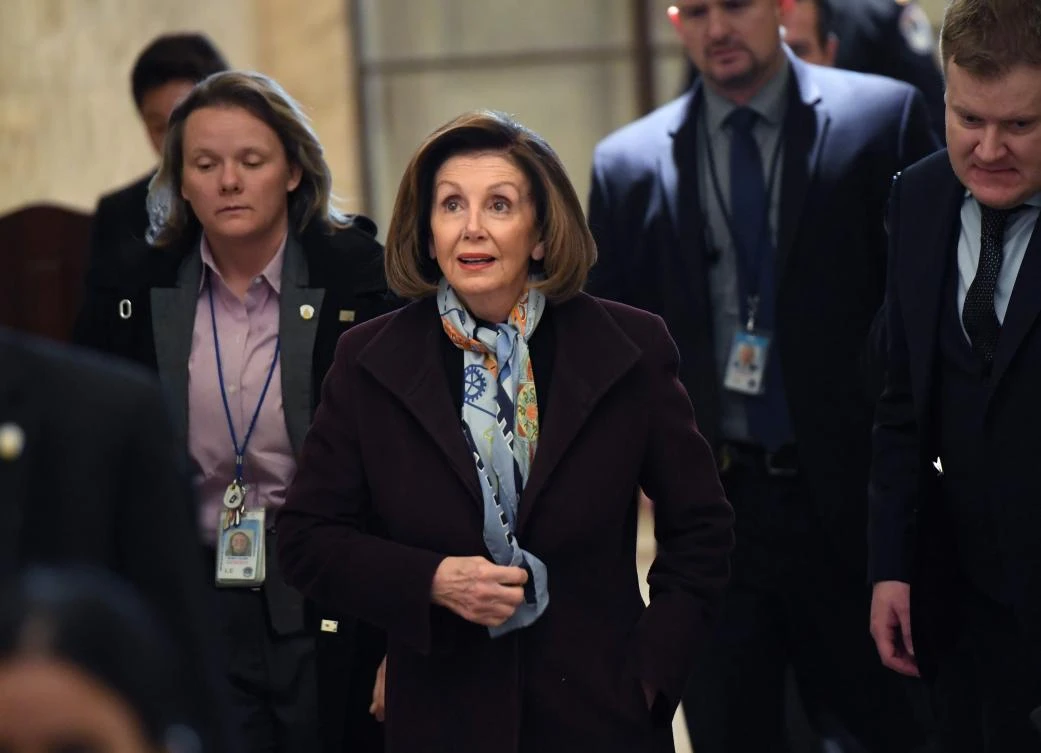 Pelosi calls Trump threat to US in House debate before impeachment vote