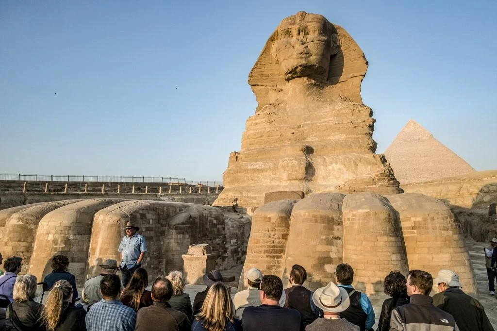 Zahi Hawass called for a joint effort by Egypt and the European Union to try to mitigate the effects of climate change on Egyptian antiquities. (File/AFP)