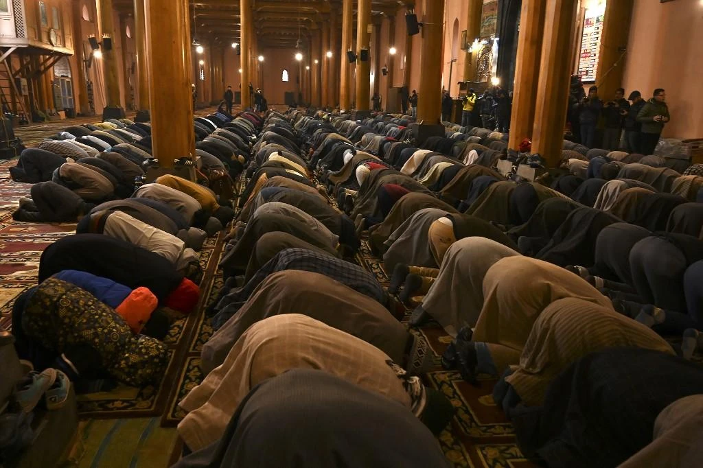 Jamia Masjid is a hotbed of anti-Indian sentiment, with Friday prayers often followed by street protests. (File/AFP)