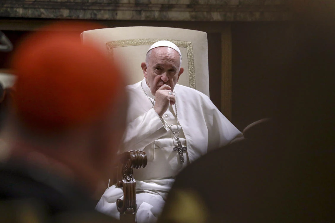 Catholic Church is losing influence, Pope Francis warns
