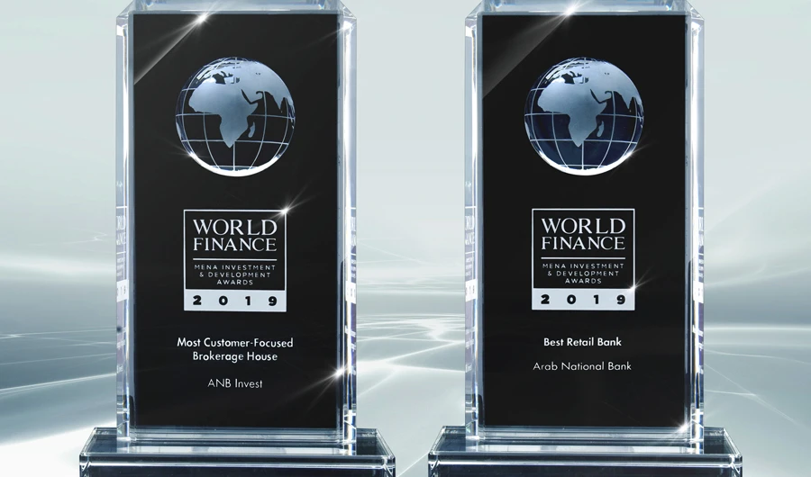 ANB Invest was named the ‘Most Customer-Focused Brokerage House’ in MENA while ANB was named the ‘Best Retail Bank’ by World Finance magazine.