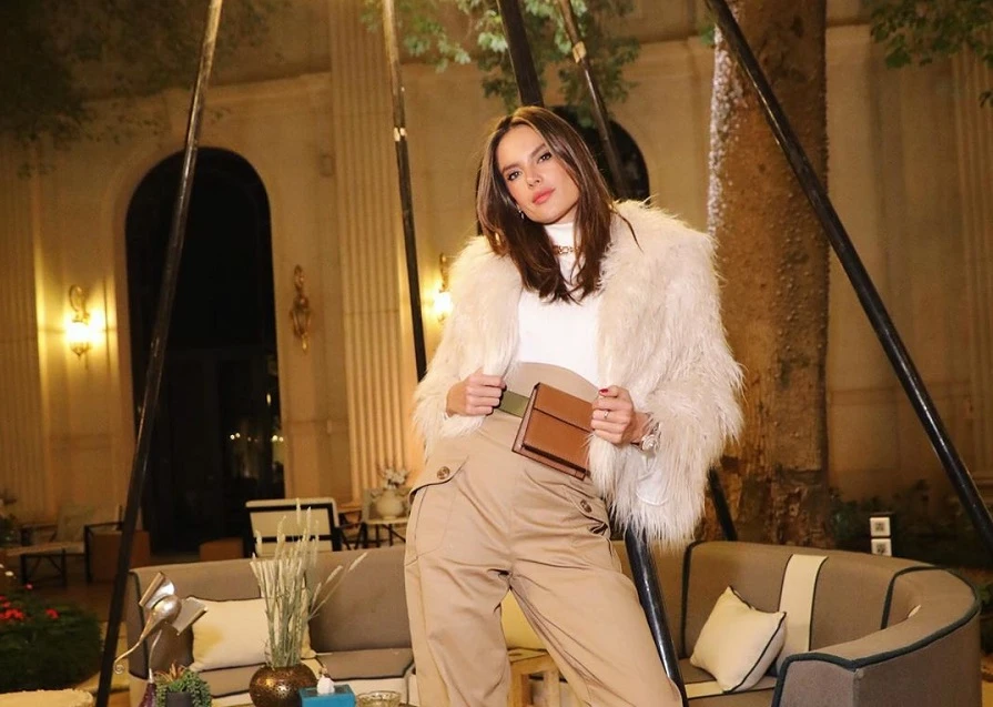 Alessandra Ambrosio flaunts Dubai-born label in Riyadh