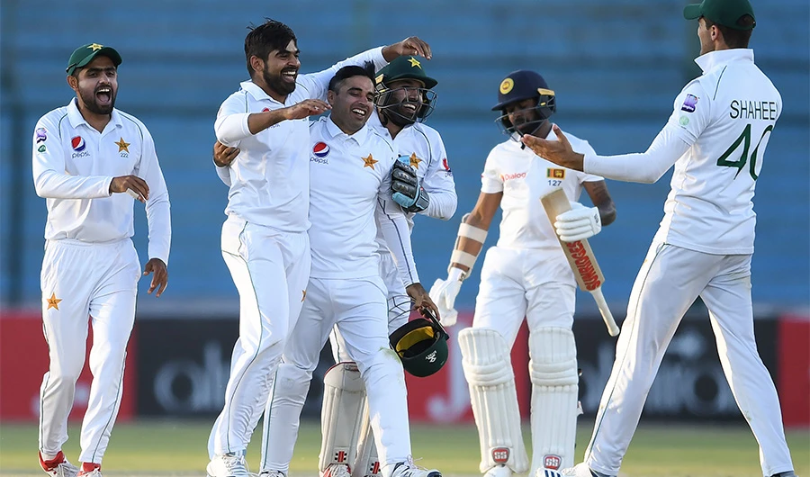 Pakistan closes in on victory in homecoming test series