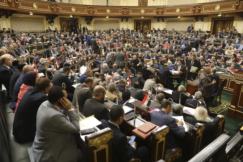 Egypt's Parliament members attend a general session in the capital Cairo. (AFP/File)