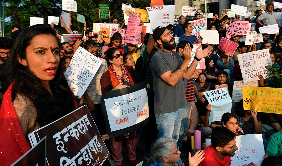 PM Modi tries to placate Muslims as protests surge in India