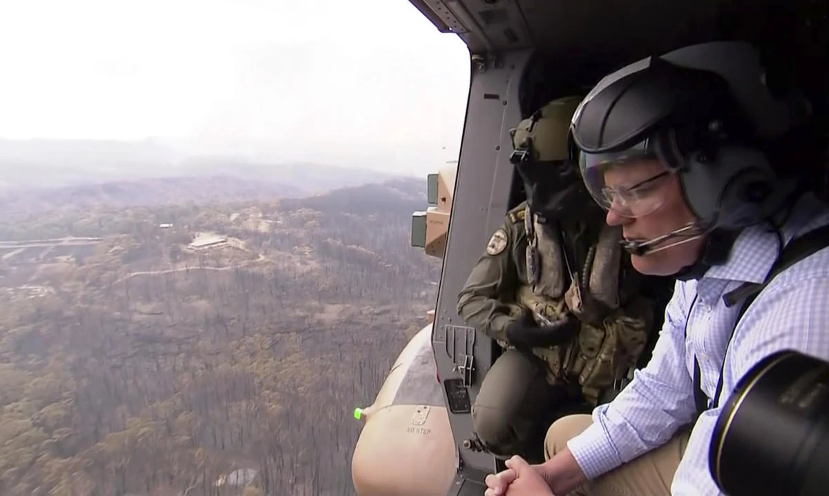 Australia’s Prime Minister defends climate stance amid wildfire disaster