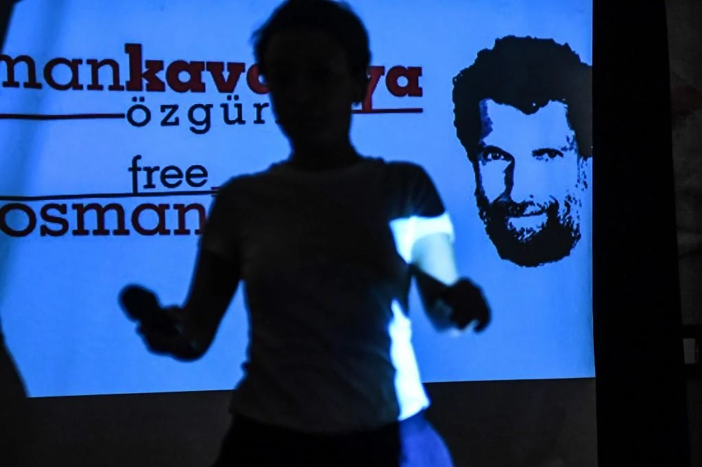 President Recep Tayyip has accused Osman Kavala of being a Turkish agent of US financier George Soros. (AFP)
