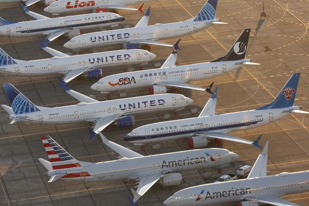 The aerospace giant has faced scrutiny over its decision to keep flying the 737 MAX aircraft flaying after the first crash in October 2018. (AFP)
