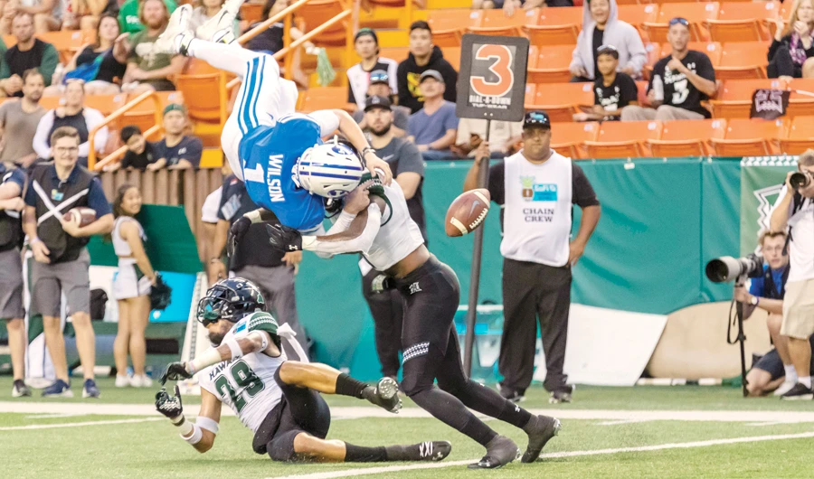 McDonald leads Hawaii to 38-34 victory over BYU