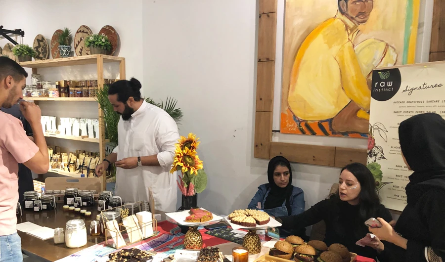 The Saudi entrepreneur behind Homegrown nearly took a different path, but then Tamara Abualkhadra had been inspired by friends to grow the business with more than 100 brands under its roof. (Supplied)