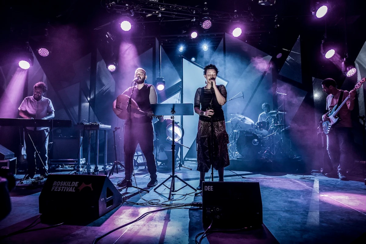 The genre-defying trio Lekhfa will perform at MEME. (Getty)