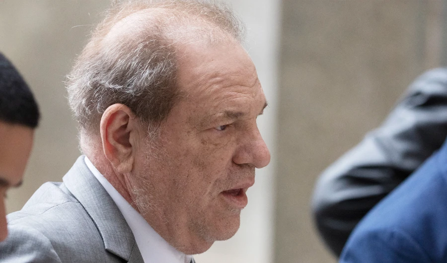 In this Dec. 6, 2019 file photo Harvey Weinstein arrives at court for a bail hearing in New York. (AP)